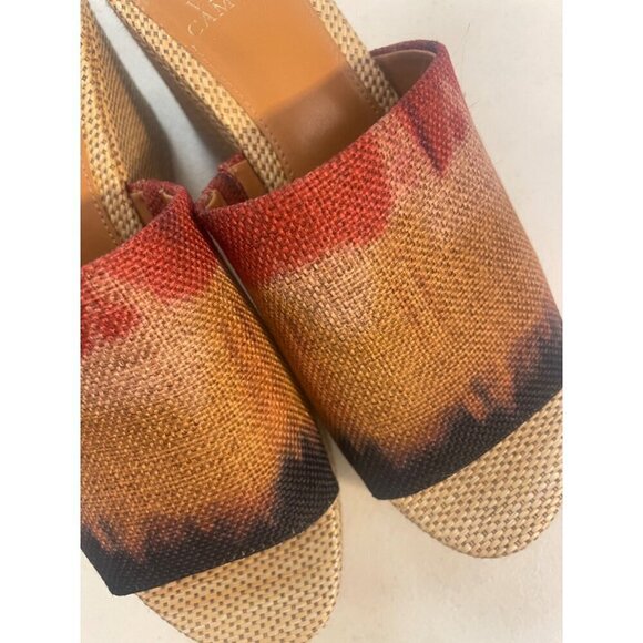 Vince Camuto Gadden Gypsy Stripe Burlap Women Sandal Size 9 - Picture 5 of 6